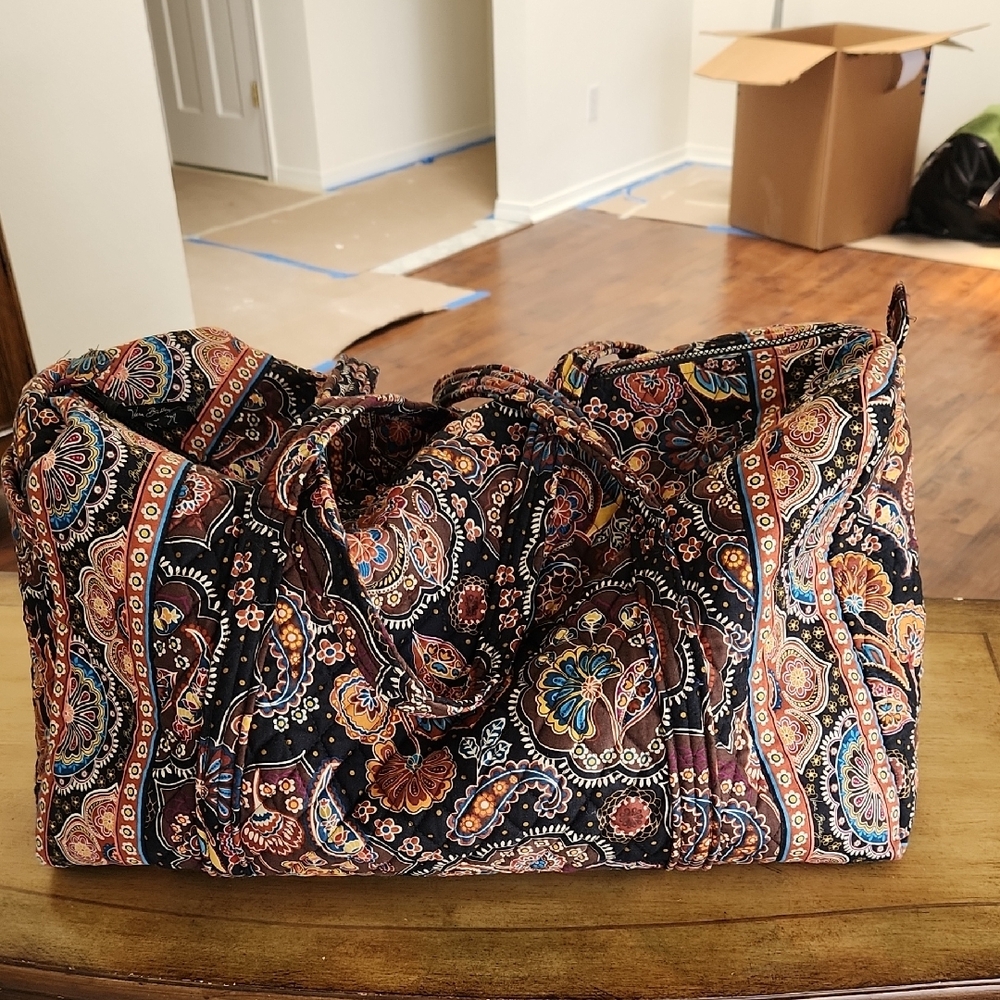 Vera Bradley Multicolor Paisley Travel Bag